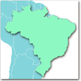 Mapa de Brasil