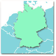 Mapa de Alemania