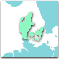 Mapa de Dinamarca