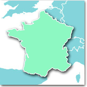 Mapa de Francia