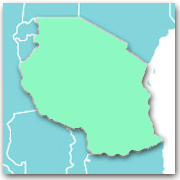 Mapa de Tanzania